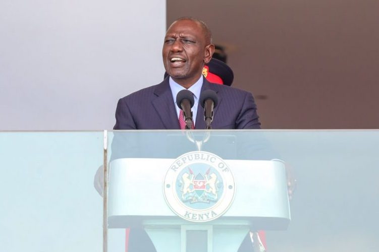 President William Ruto during Jamhuri Day Celebrations