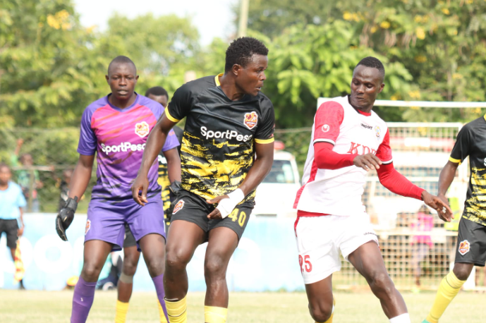 Ulinzi Stars vs Murang'a Seal in FKF PL action. PHOTO/Ulinzi Stars/Facebook