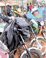 Boda Boda riders. PHOTO/Print