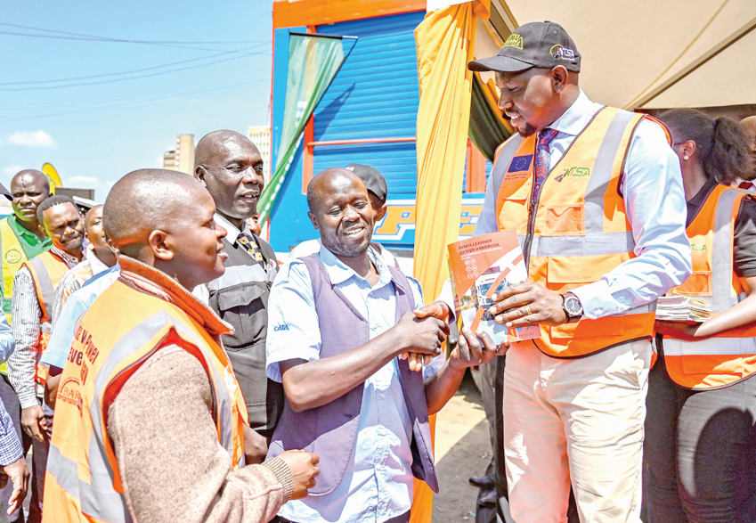 Murkomen launches road safety tools to curb crashes