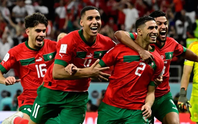 Morocco named as the best team of the year for the period November 2022–September 2023 at the CAF Awards 2023. PHOTO/CAF