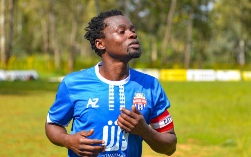 Nairobi City Stars captain Calvin Masawa. PHOTO/Nairobi City Stars