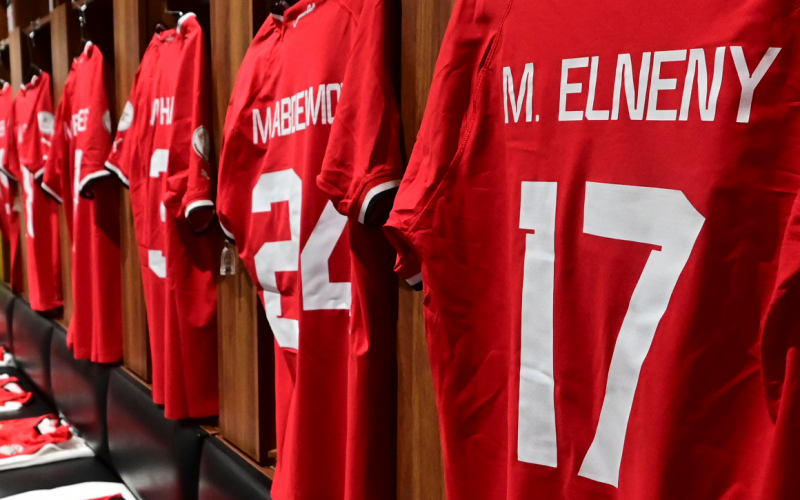 Egypt changing room. PHOTO/CAF