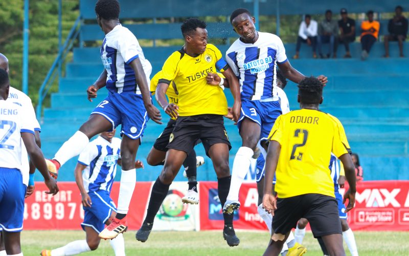 Tusker in action against Sofapaka. PHOTO/(@tusker_fc)/X