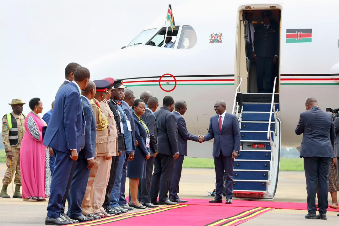 President Ruto arrives in Uganda ahead of 2 key meetings