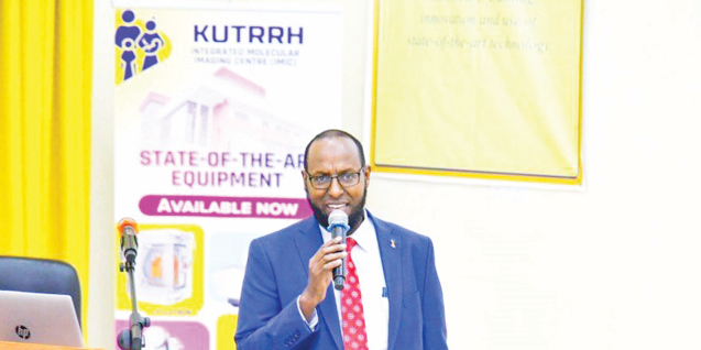 KU hospital receives Sh7m ultrasound machine