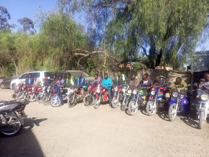 Boda boda cyclists arrested for alleged assault to be arraigned