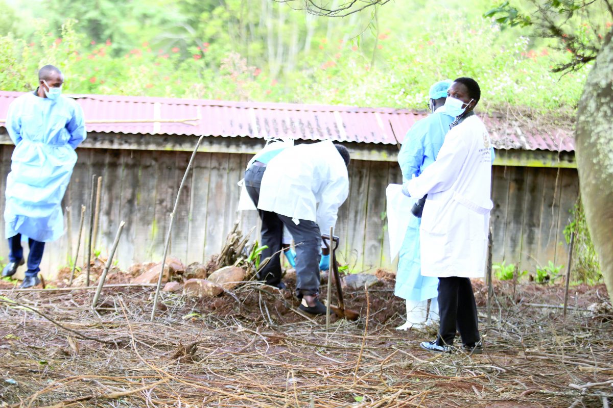 Man’s body exhumed in his homestead 12 years after disappearance