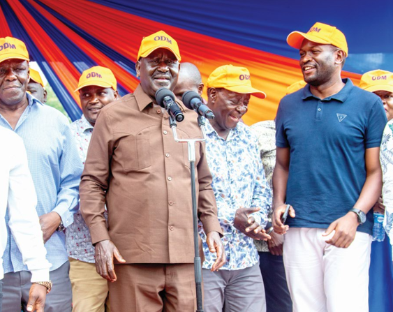 Orange Democratic Movement (ODM) leader Raila Odinga. PHOTO/Print