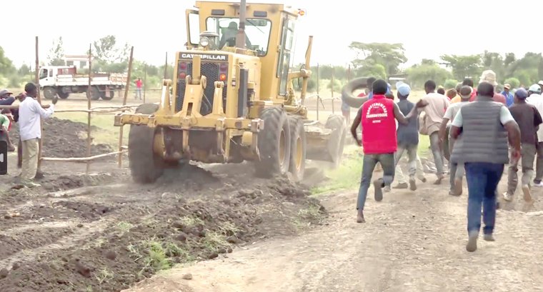 Irate locals eject earth movers as disputed Ruiru land row rages