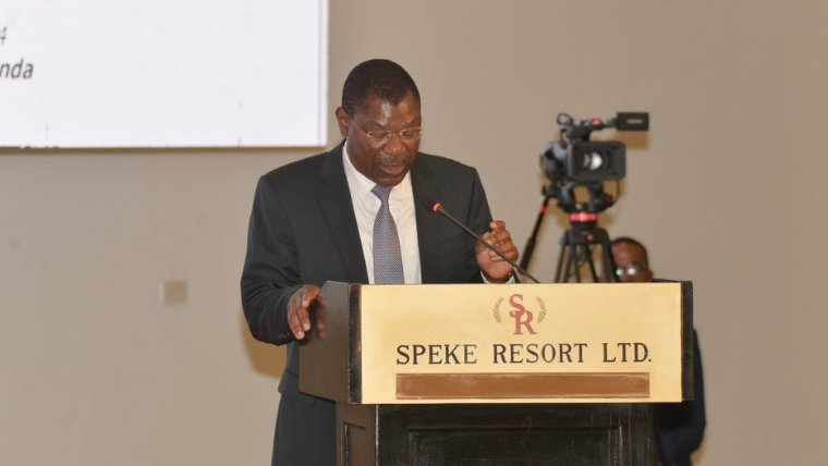 Moses Wetang'ula addressing 27th Conference of Speakers and Presiding Officers of the Commonwealth (CSPOC). PHOTO/(Rt.Hon.Dr.Moses Wetang'ula)/X