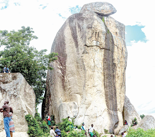 Puzzle after tears dry from Kakamega weeping stone eyes