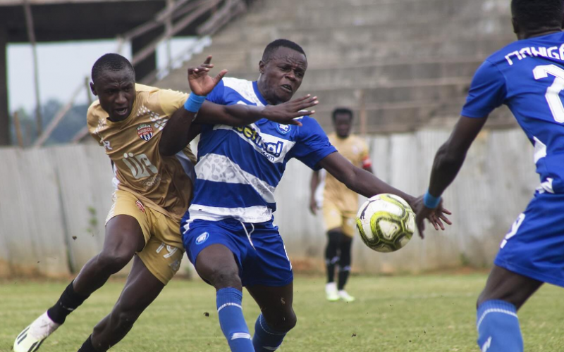 AFC Leopards vs Nairobi City Stars in FKF PL action at Bukhungu Stadium. PHOTO/Nairobi City Stars/Facebook