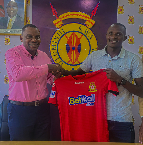 Samuel Onyango confirmed as new signing for Kenya Police FC. PHOTO/Kenya Police/Facebook