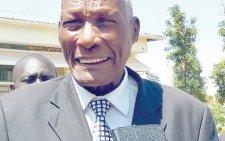 The late Uasin Gishu politician Jackson Kibor. PHOTO/Print