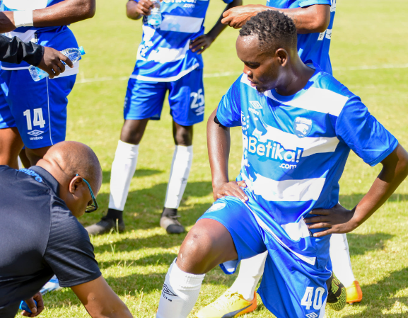 South Sudan's midfielder Saad Musa during his days as AFC Leopards player. PHOTO/AFC Leopards/Facebook