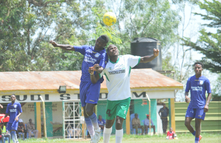 Bandari vs Bungoma Stars in FKF Cup action. PHOTO/Bandari FC/Facebook