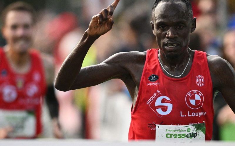 Isaac Kimeli of Belgium in CrossCup action. PHOTO/Getty Images