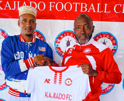 NSL side Kajiado FC unveil Francis Xavier. PHOTO/Kajiado FC/Facebook.