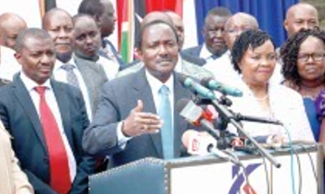 Kalonzo on 2027 presidential election vote search after Wiper party endorsement