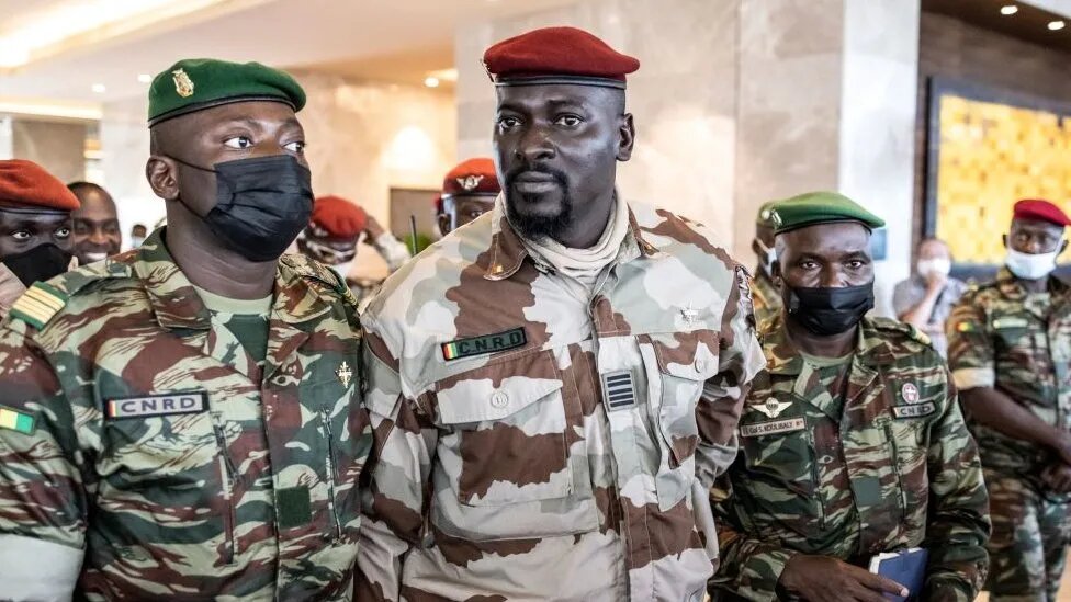 Guinea’s military junta dissolves government, seals borders