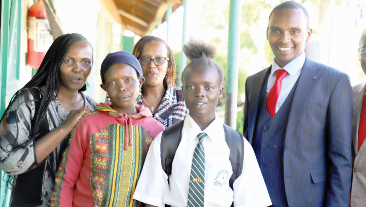 Girl regains hope after securing scholarship