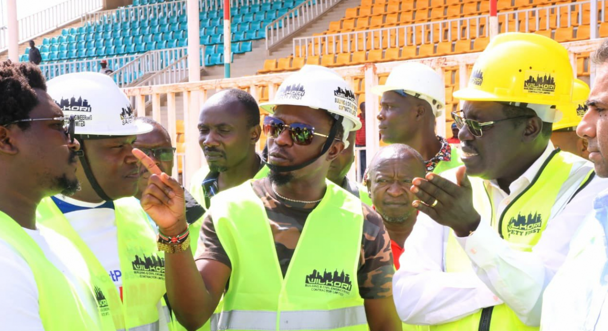 CS Namwamba delivers key update on renovation works at Kasarani, Nyayo Stadium