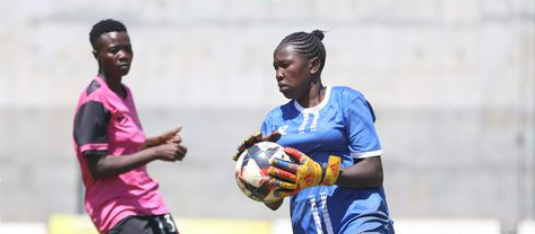 Action between teams in FKF Cup Women's. PHOTO/FKF Women's Cup.