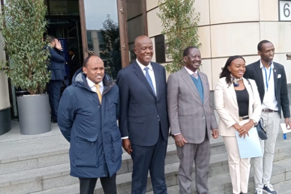 Raila in Germany for key summit