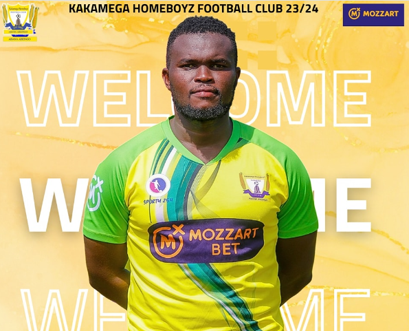 Kakamega Homeboyz confirm signing of Salim Odeka. PHOTO/Kakamega Homeboyz/Facebook