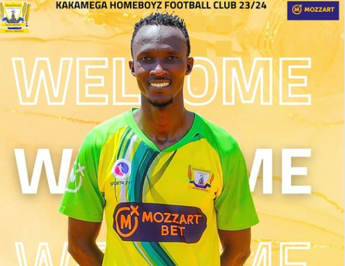 Kakamega Homeboyz sign former Gor Mahia left-back Shafik Batambuze. PHOTO/Kakamega Homeboyz/Facebook