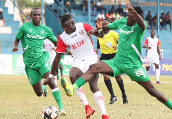 Ulinzi Stars vs Gor Mahia in an FKF PL match. PHOTO/Ulinzi Stars/Facebook