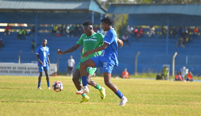 Nairobi City Stars vs Gor Mahia in FKF PL action at Kenyatta Stadium. PHOTO/Nairobi City Stars/Facebook