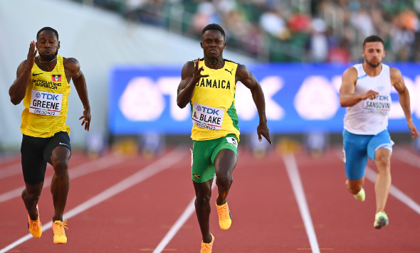 Jamaica's Ackeem Blake. PHOTO/Getty Images