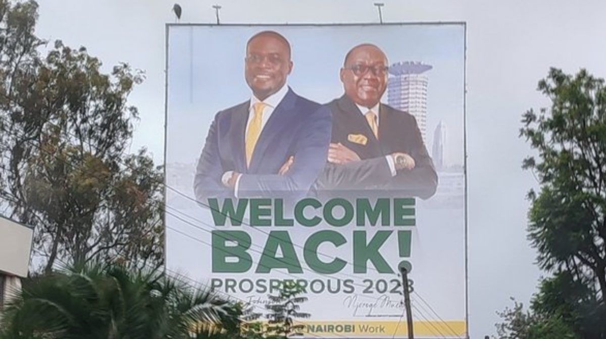 Sakaja, Ruto billboards are a mockery of voters