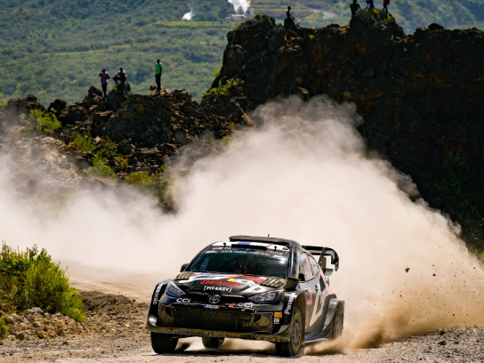 Kalle Rovanperä claims clean sweep of stage wins in Safari Rally