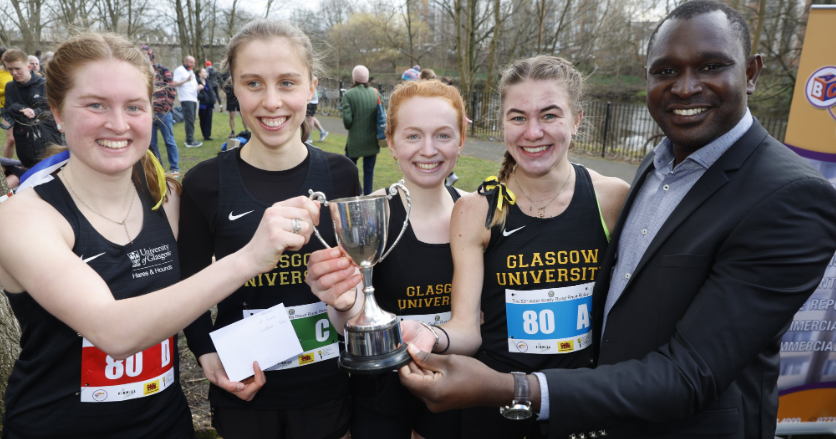 David Rudisha delights runners at Allan Scally Memorial race in Glasgow