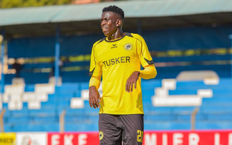 Tusker midfielder Chrispine Erambo. PHOTO/Tusker