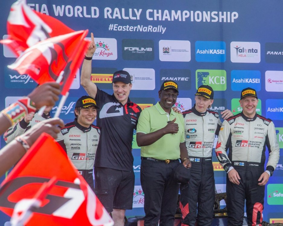 PHOTOS: Ruto presides over 2024 WRC Safari Rally closing ceremony