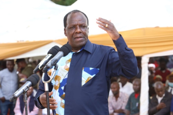 Outgoing ODM Party Deputy Leader Wycliffe Oparanya during a past function. PHOTO/Wycliffe Oparanya(@GovWOparanya)/X