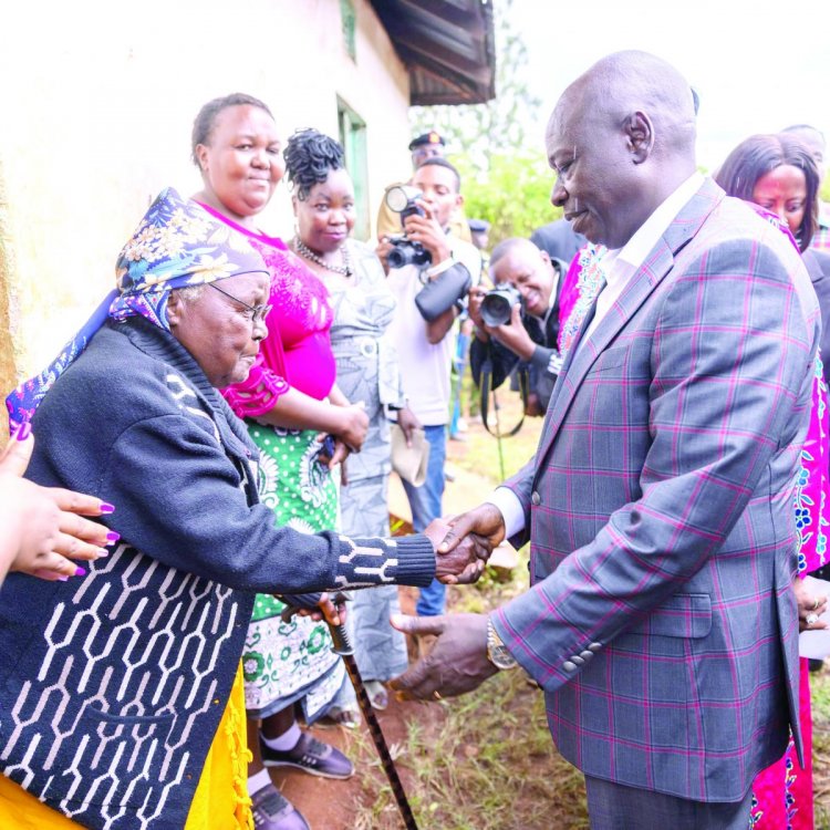 DP visits widow who lost sons to illicit brew