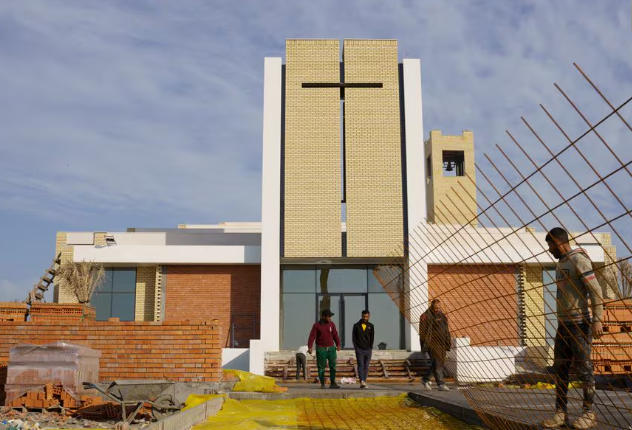 Iraq hopes to lure Christian pilgrims with new church