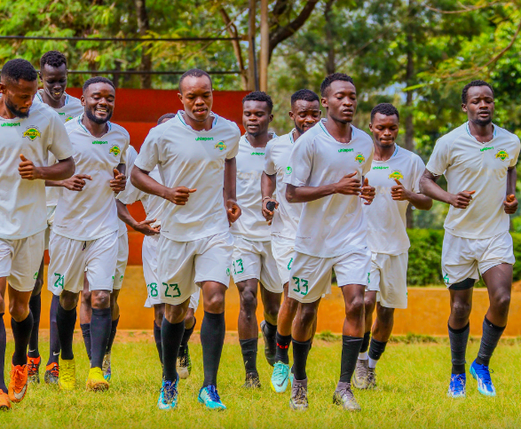 Kariobangi Sharks in a past training session. PHOTO/Kariobangi Sharks/Facebook