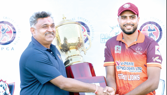 Bharath says winning T20 title for Stray Lions best feeling on NPCA ranks