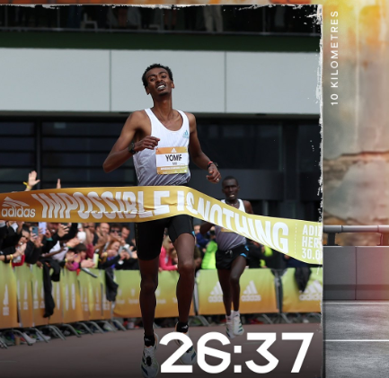 Ethiopia’s Kejelcha closes in on Kipruto’s record after stunning Laredo performance