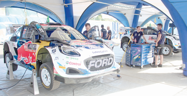 Preparations in high gear as WRC Safari Rally starts with Shakedown at Loldia in scenic Naivasha