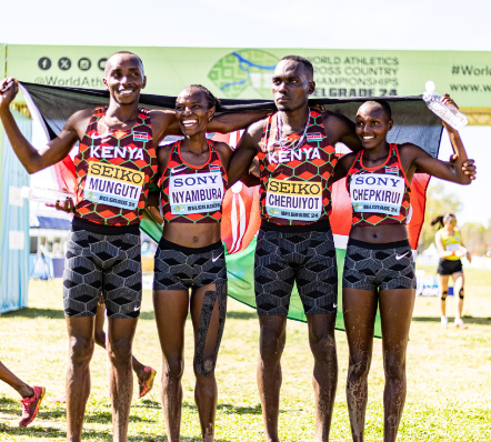 WXC: Dominant Kenya regain gold in mixed relay