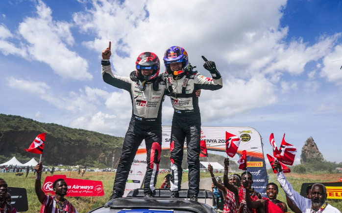 Dominant Kalle Rovanpera wins Safari Rally Kenya