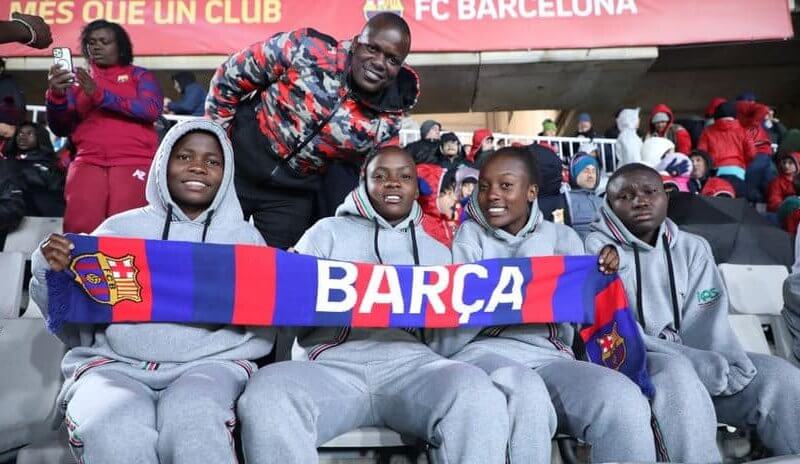 Kenya U19 teams attending Barcelona-La Palmas. PHOTO/Vincent Voiyo