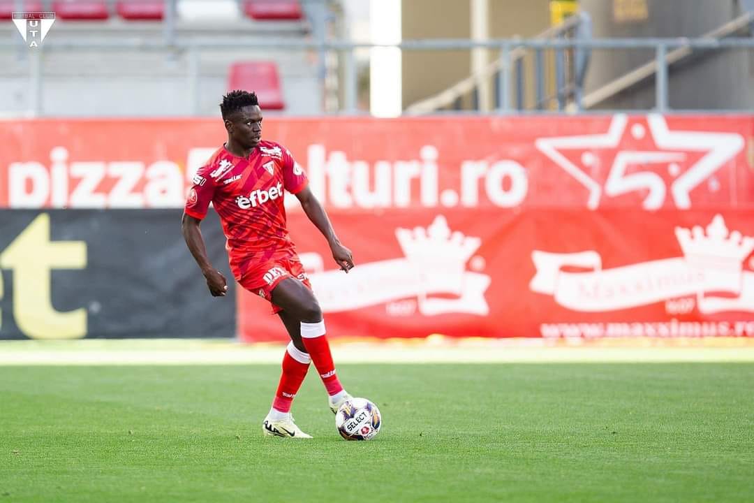 Harambee Stars midfielder Eric Johana bags assist for UTA Arad in Super Liga